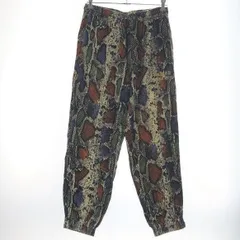 【中古】WACKO MARIA PYTHON VELVET PANTS L マルチカラー ワコマリア[10]のサムネイル