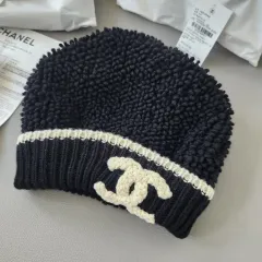25c CHANEL シャネル ビーニー カシミア100% AAA585 新品 インボイス 原本のサムネイル