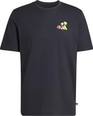 アディダス adidas ミニ刺しゅう サーフィン グラフィック半袖 T シャツ  P7575 KB2520 ブラック