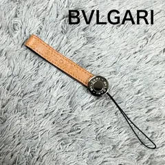 BVLGARI ブルガリ ストラップ チャーム レザー イタリア製のサムネイル