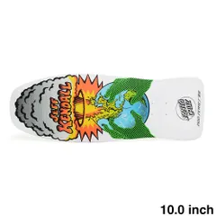 （セール）SANTA CRUZ DECK サンタクルーズ デッキ JEFF KENDALL END OF THE WORLD REISSUE WHITE 10.0スケートボード スケボーのサムネイル