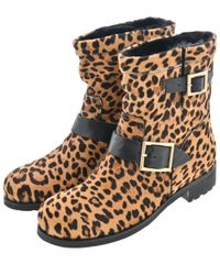 JIMMY CHOO 부츠 여성 [헌 옷] [중고] [무료 배송]