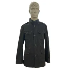 186005 現状品 BURBERRY BLACK LABEL バーバリーブラックレーベル コート BMP34-508-58  M ブラウン メンズのサムネイル