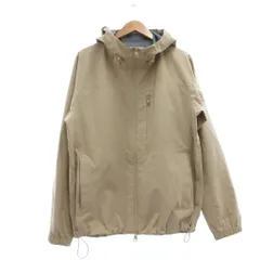 トミーヒルフィガー TOMMY HILFIGER マウンテンパーカー シェルジャケット S ベージュ 無地 フード付き /SX ■GY12のサムネイル
