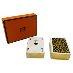 美品・未開封有】HERMÈS エルメス トランプセット 2組 箱付き 高級