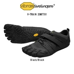 (SALE)Vibram FiveFingers(ビブラムファイブフィンガーズ)メンズ 五本指 シューズ ランニング ジム スポーツ ストラップ ブラック V-Train 2.0 20M7701のサムネイル