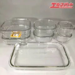 IWAKI　イワキ　耐熱ガラス パック＆レンジ7点セット　未使用品　湘南台店のサムネイル