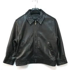 CHROME HEARTS クロムハーツ ダガー ジップアップ シングル ライダース ジャケット ラムレザー シルバー CHプラス ロゴプレート Sサイズ(170/62A)のサムネイル