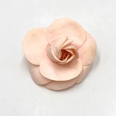 CHANEL シャネル カメリアコサージュ ブローチ バラ ローズ花オフ
