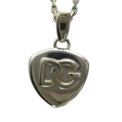 ドルチェ&ガッバーナ ドルガバ DOLCE&GABBANA ネックレス アクセサリー ペンダント ロゴ ピック シルバー色 ■GY18 /MQのサムネイル