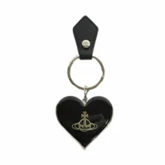 ヴィヴィアンウエストウッド Vivienne Westwood キーリング チャーム キーホルダー ハート ロゴ 黒 ブラック ■GY18 /MQのサムネイル