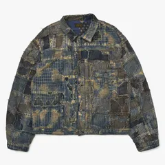 未使用品 KAPITAL キャピタル BORO SPRING 1ST JKT　EK-1549LJB スプリングファーストジャケット 襤褸 ボロ インディゴ サイズ 5 中古 4a004419のサムネイル