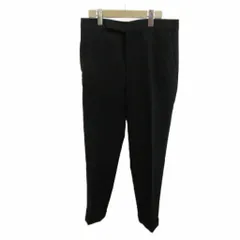 サンローラン パリ SAINT LAURENT PARIS パンツ スラックス ウール モヘヤ混 ジップフライ 48 L 黒 ブラック 574505 /XZ ■GY19のサムネイル