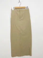 GALLARDAGALANTE ガリャルダガランテ CHIKAコラボ ストレッチ ZIPタイト スカート size1/ベージュ ■■◎レディースのサムネイル