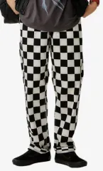 VANS レンジ ルーズ テーパード エラスティック ウェスト パンツ - マシュマロ：ブラックのサムネイル
