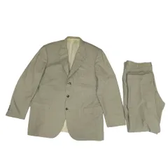 Brioni ブリオーニ SENATO セナート 3ボタン スーツ セットアップ オフホワイト系 グレー系 マルチカラー系 56【中古】のサムネイル