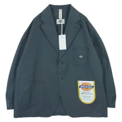 SHINYAKOZUKA シンヤコヅカ 2601SK118 His JK With Dickies ディッキーズ 別注 T/C TWILL 2B テーラード ジャケット チャコール系 CHARCOAL S【極上美品】【中古】のサムネイル