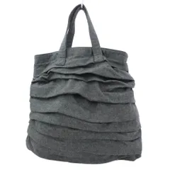 COMME des GARCONS コムデギャルソン RR-K205 ウール トート ハンド バッグ グレー系【中古】のサムネイル