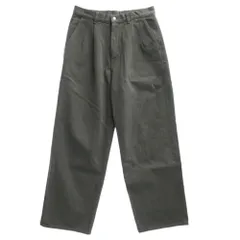 GRAPHPAPER グラフペーパー 24ss GU241-40217B Colorfast Denim Two Tuck Pants カラーファスト デニム 2タック パンツ グレー系 2【中古】のサムネイル