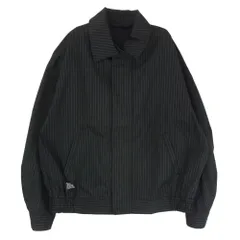 FreshService フレッシュサービス 25AW FSC253-30226B CORPORATE BLOUSON ストライプ コットン ジップアップ ブルゾン ジャケット ブラック系 サイズ表記無【中古】のサムネイル
