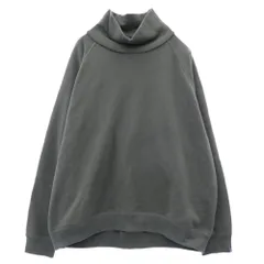 GRAPHPAPER グラフペーパー 23AW GU233-70264B x LOOPWHEELER ループウィラー High Neck Sweat ハイネック スウェット トレーナー ダークグレー系 1【中古】のサムネイル