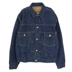 orSlow オアスロウ Lot 6002 2nd セカンドタイプ Gジャン デニムジャケット インディゴブルー系 L【中古】のサムネイル
