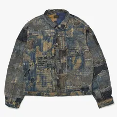 新品未使用品 KAPITAL キャピタル BORO SPRING 1ST JKT　EK-1549LJB スプリングファーストジャケット 襤褸 ボロ インディゴ サイズ 4 中古 4a004419のサムネイル