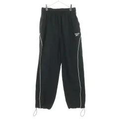 Reebok リーボック ワンポイントロゴ ナイロンパンツ L ブラック メンズ 古着のサムネイル