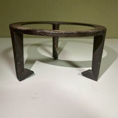 時代物 四つ脚五徳 花台 鉄瓶 骨董品 古道具 インテリア 古美術品