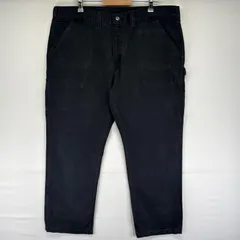 古着 カーハート Carhartt パンツ ペインター ハンマーループ ワンポイントロゴ 大きいサイズ W42 L30  ブラック系 メンズのサムネイル