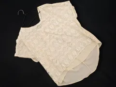 prideglide プライドグライド レース ブラウス シャツ size38/ライトベージュ ■◆ レディースのサムネイル