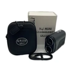 中古 ニンジャゴルフ NINJOR GOLF レーザー測定器 ブラック Stabilizer OLED 距離計 2カラーのサムネイル
