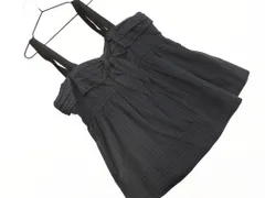 MARC BY MARC JACOBS マークバイマークジェイコブス ストライプ リボン キャミソール size6/濃紺 ■◆ レディースのサムネイル