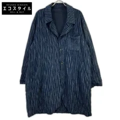 Porter Classic　ポータークラシック　インディゴ コットン 10周年記念限定 絣 KASURI COAT カスリコート　2のサムネイル