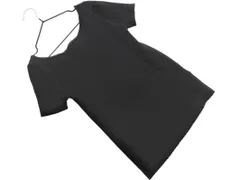 PROPORTION プロポーション ボディドレッシング リブ 半袖 カットソー size3/黒 ■◆ レディースのサムネイル