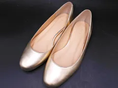 IENA イエナ ラウンド フラット パンプス size35（22.5ｃｍくらい）/シャンパンゴールド ■■ レディースのサムネイル