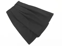 QUEENS COURT クイーンズコート タック フレア スカート size1/黒 ■■ レディースのサムネイル