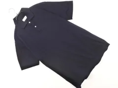 UNITED ARROWS ユナイテッドアローズ ポロシャツ sizeL/濃紺 ■◆ メンズのサムネイル