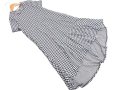 ZARA TRF ザラ トラファ ギンガムチェック ワンピース sizeS/白ｘ紺 ■◆ レディースのサムネイル