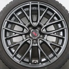 1本 スバル WRX STI 純正 18インチ 8.5J +55 5H PCD 114.3 スタッドレス TOYO OBSERVE GIZ2 245/40R18 VAB S4 VBH スペア 交換用に ①のサムネイル