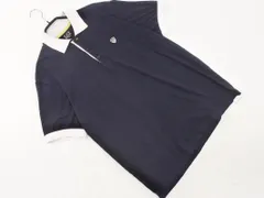 EMPORIO ARMANI エンポリオアルマーニ ポロシャツ sizeL/濃紺 ■◆ メンズ