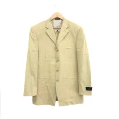GIORGIO ARMANI ジョルジオアルマーニ 4Bテーラードジャケット サイズ:52 サイドベンツ    イエロー メンズ / 241005006830のサムネイル