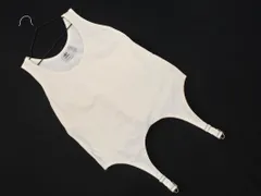 adidas originals アディダスオリジナルス ワンポイント タンクトップ sizeL/白 ■◆ レディースのサムネイル