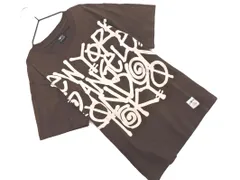 STUSSY ステューシー プリント Tシャツ sizeS/ブラウン ■◆ レディースのサムネイル