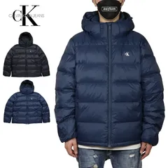 カルバンクライン ジーンズ ジャケット CALVIN KLEIN JEANS CKジーンズ アウター ダウンジャケット メンズ レディース ブランド 大きいサイズ おしゃれ おすすめ 人気 黒 ckj108 ブラック M L XLのサムネイル