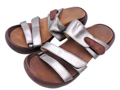 Regetta Canoe リゲッタカヌー サンダル sizeL（24.5ｃｍくらい）/シルバーｘ茶 ■◆ レディースのサムネイル