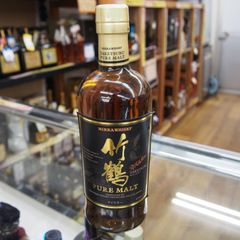 竹鶴 ピュアモルト 700ml 黒ラベル 箱付き 未開封 ニッカウイスキー