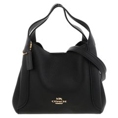 美品✨コーチ ショルダーバッグ 2way ハドリー ホーボー シボ革