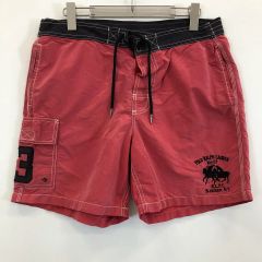 ラルフローレン ハーフパンツ スイムショーツ M相当 ピンク ポニー刺繍