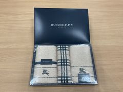 BURBERRY フェイスタオル ミニテリー セット - メルカリ